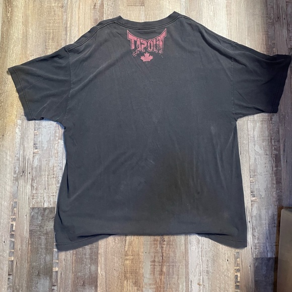 SOLD - TAPOUT mma tee t-shirt affliction style JESSE PINKMAN - Picture 3 of 3